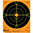 CALDWELL Orange Peel 8" Sight-In Target - 25PK